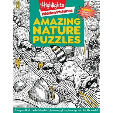 Hidden Pictures: Amazing Nature Puzzles, (Hardcover), English, 10.88" x 8.50" x 0.31"