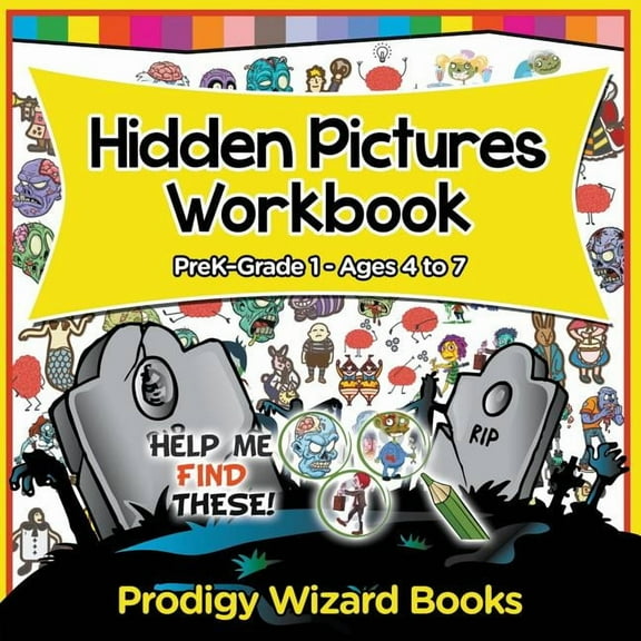 Hidden Pictures Workbook PreK-Grade 1 - Ages 4 to 7 (Paperback)