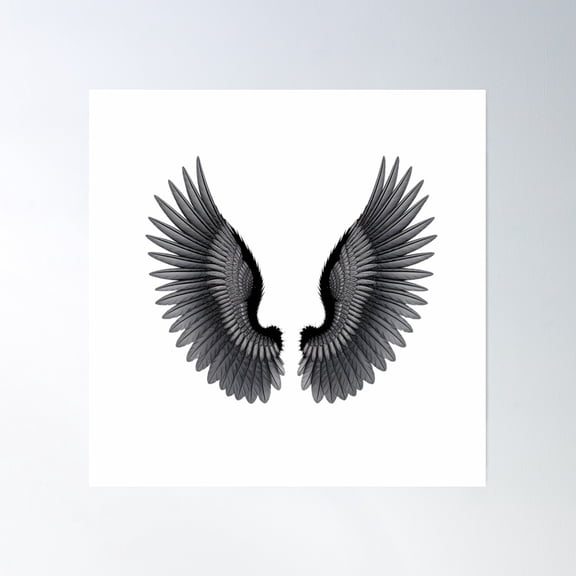 Hidden Poster Wall Art, Modern Wall Decor, 30x30 UNFRAMED