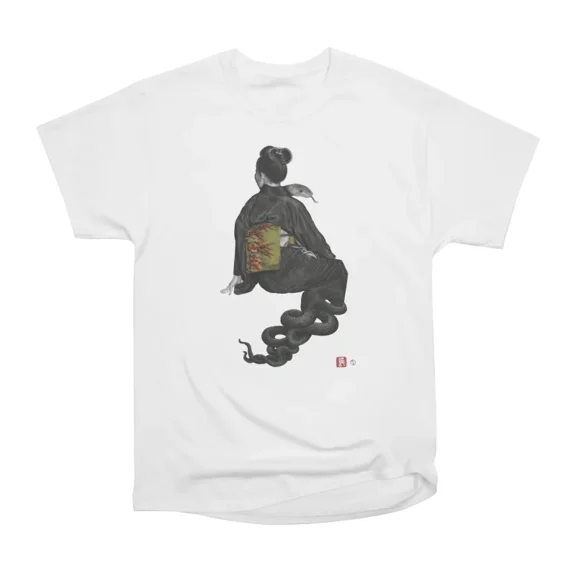Hidden Realms Hebi Onna T-Shirt Tee Gift For Him Merch For Her Apparel For Friend