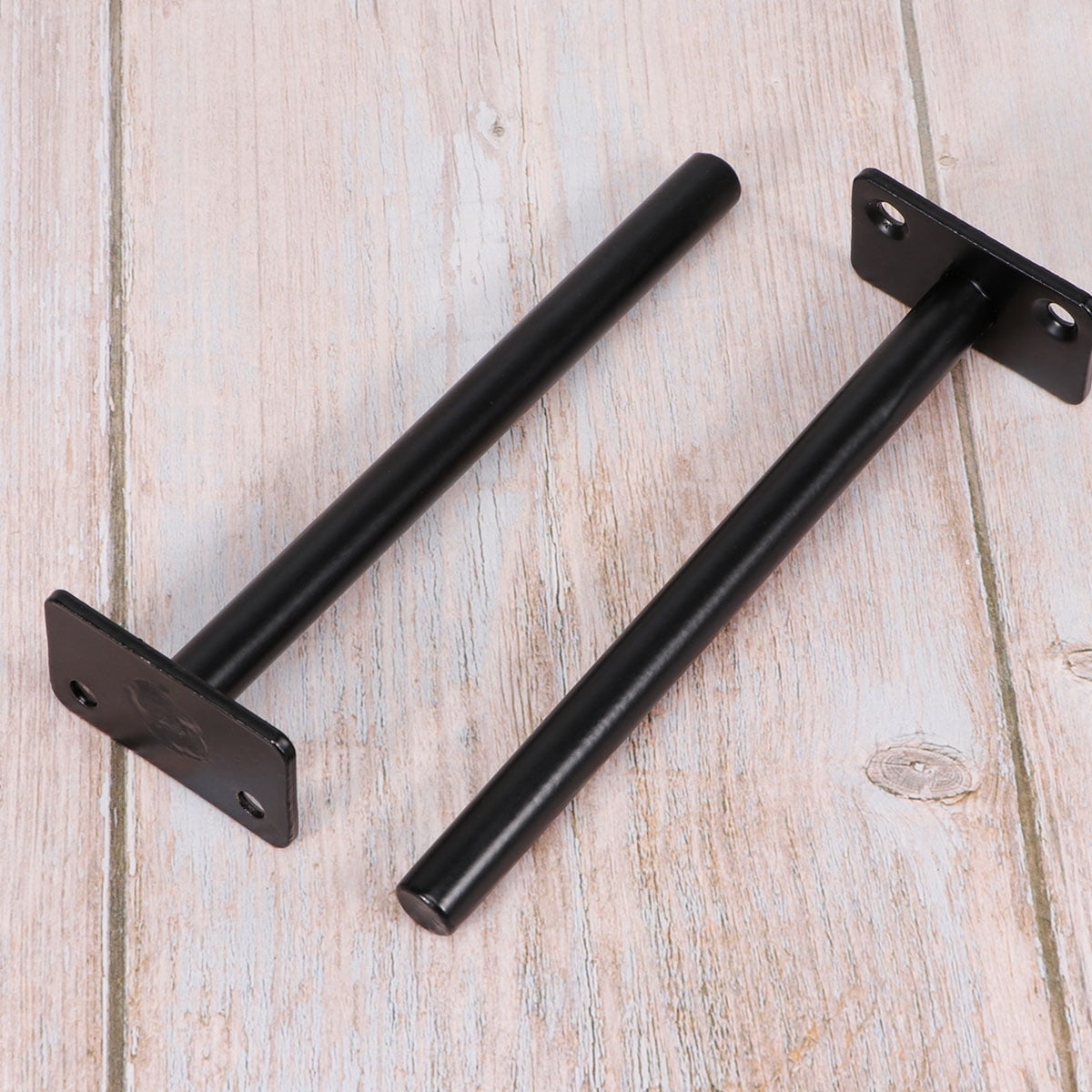 Hidden Shelf Bracket 2pcs Black Hidden Shelf Bracket Support Heavy Duty