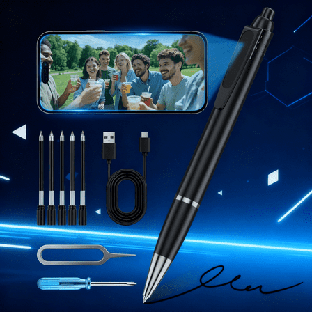 Hidden Spy Camera, 64GB Body Cam Mini Camera with 1080P HD, Rechargeable Portable Small Pocket Cam Video Recorder