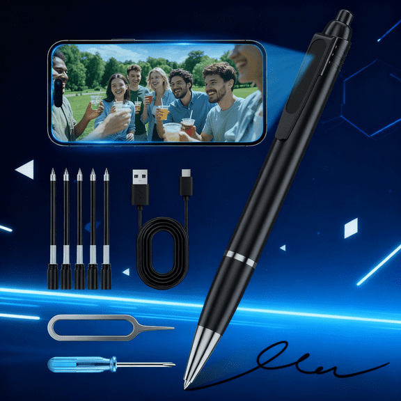 Hidden Spy Camera, 64GB Body Cam Mini Camera with 1080P HD, Rechargeable Portable Small Pocket Cam Video Recorder