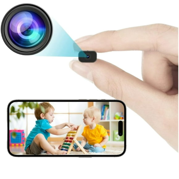 Hidden Spy Camera, Mini HD 1080P Wireless Camera for Home Office Security, Small Nanny Cam with Motion Sensor Night Vision, APP Control Camera for Baby, Pets(Video Only)