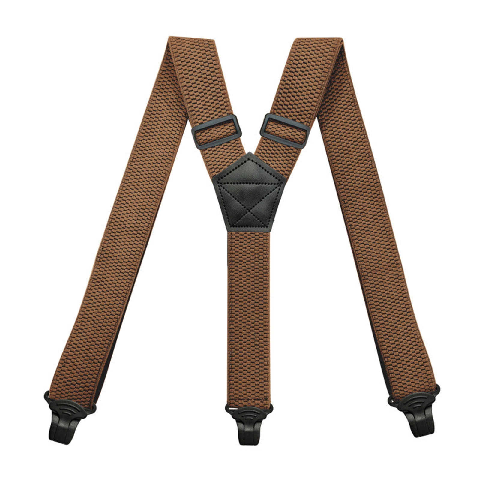 Hidden Suspenders for Men 3.8 cm Heavy-Duty Under Clothes 3 Snap Loops ...