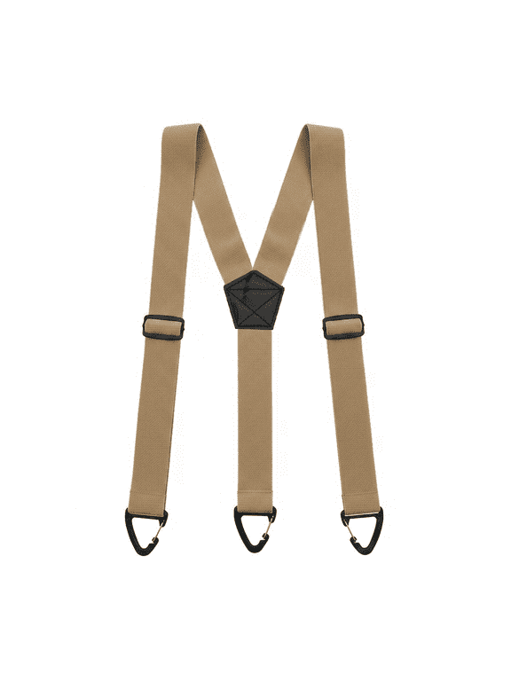 Hidden Suspenders for Men Under Clothes with 3 Snap Loop (1.48" Wide)