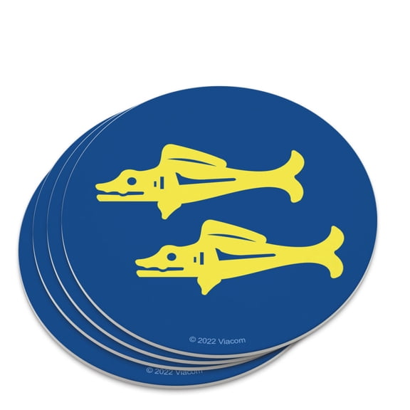 Hidden Temple Blue Barracudas Novelty Coaster Set