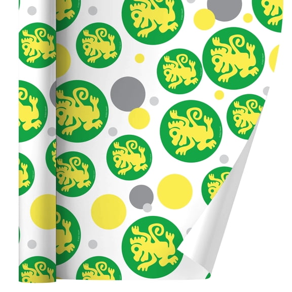 Hidden Temple Green Monkeys Gift Wrap Wrapping Paper Roll