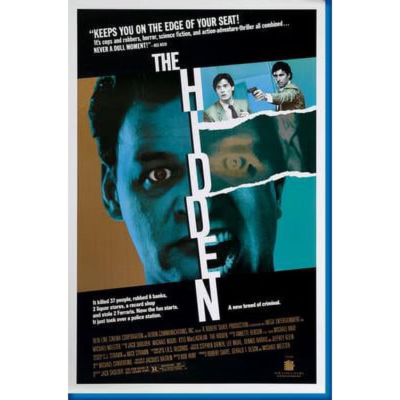 Hidden The Movie Poster 24x36 Unframed, Age: Adults, Rectangle Poster Time