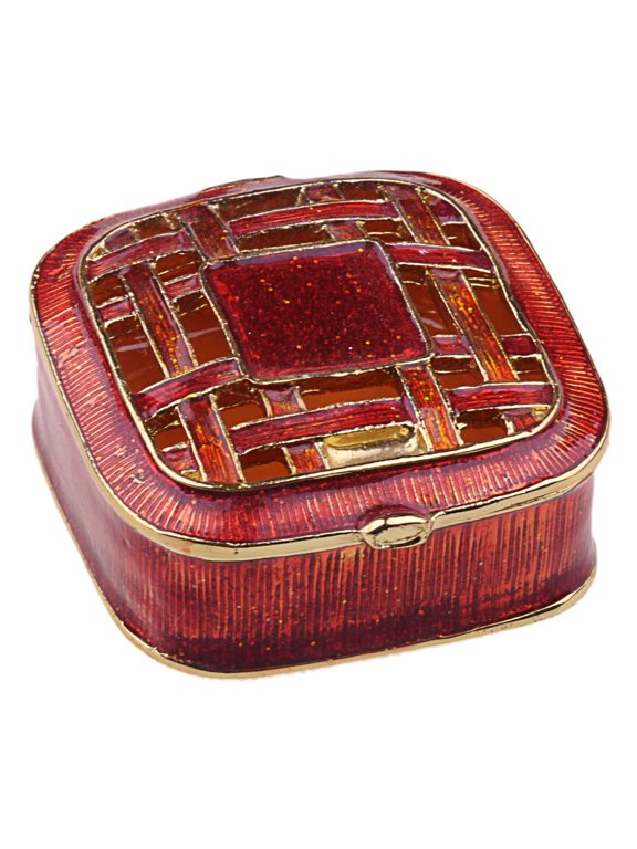 Fashion Square Jewelry Box Trinket Box TT1504