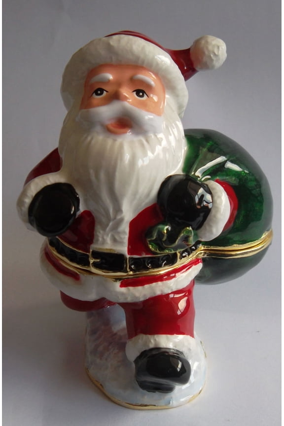 Happy Santa Trinket Box TT1757
