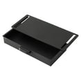 thumbnail image 1 of Hidden Under Desk Drawer Storage and Adhesive Plastic Organizer for Makeup, Jewelry, and Kitchen Essentials,Black, 1 of 9