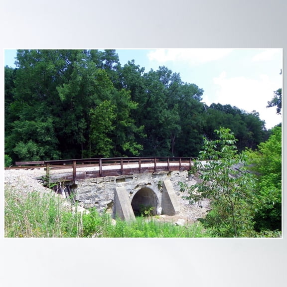 Hidden Underpass Poster Wall Art, Modern Wall Decor For Living Room Bedroom, 24x36 UNFRAMED