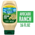 thumbnail image 1 of Hidden Valley Avocado Ranch Topping and Dressing, 16 fl oz Easy Squeeze Bottle, 1 of 14