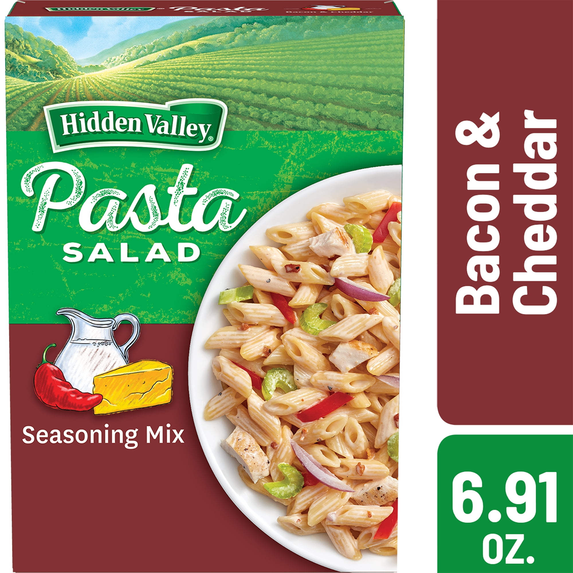 Hidden Valley Bacon and Cheddar Pasta Salad 6.91 oz