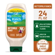 Hidden Valley Buttermilk Ranch Salad Dressing & Condiment, 24 fl oz Squeeze Bottle