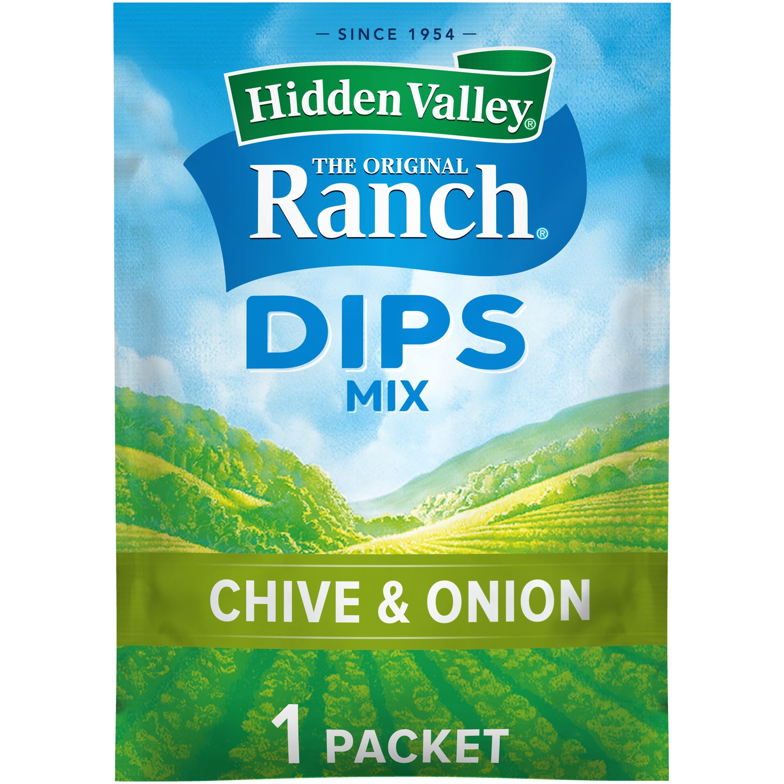 Hidden Valley Chive & Onion Dips Mix, Gluten Free 1 Packet