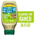 thumbnail image 1 of Hidden Valley Cilantro Lime Ranch Dip Sauce, 16 fl oz Bottle, 1 of 14