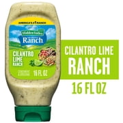 Hidden Valley Cilantro Lime Ranch Dip Sauce & Condiment, 16 fl oz Squeeze Bottle
