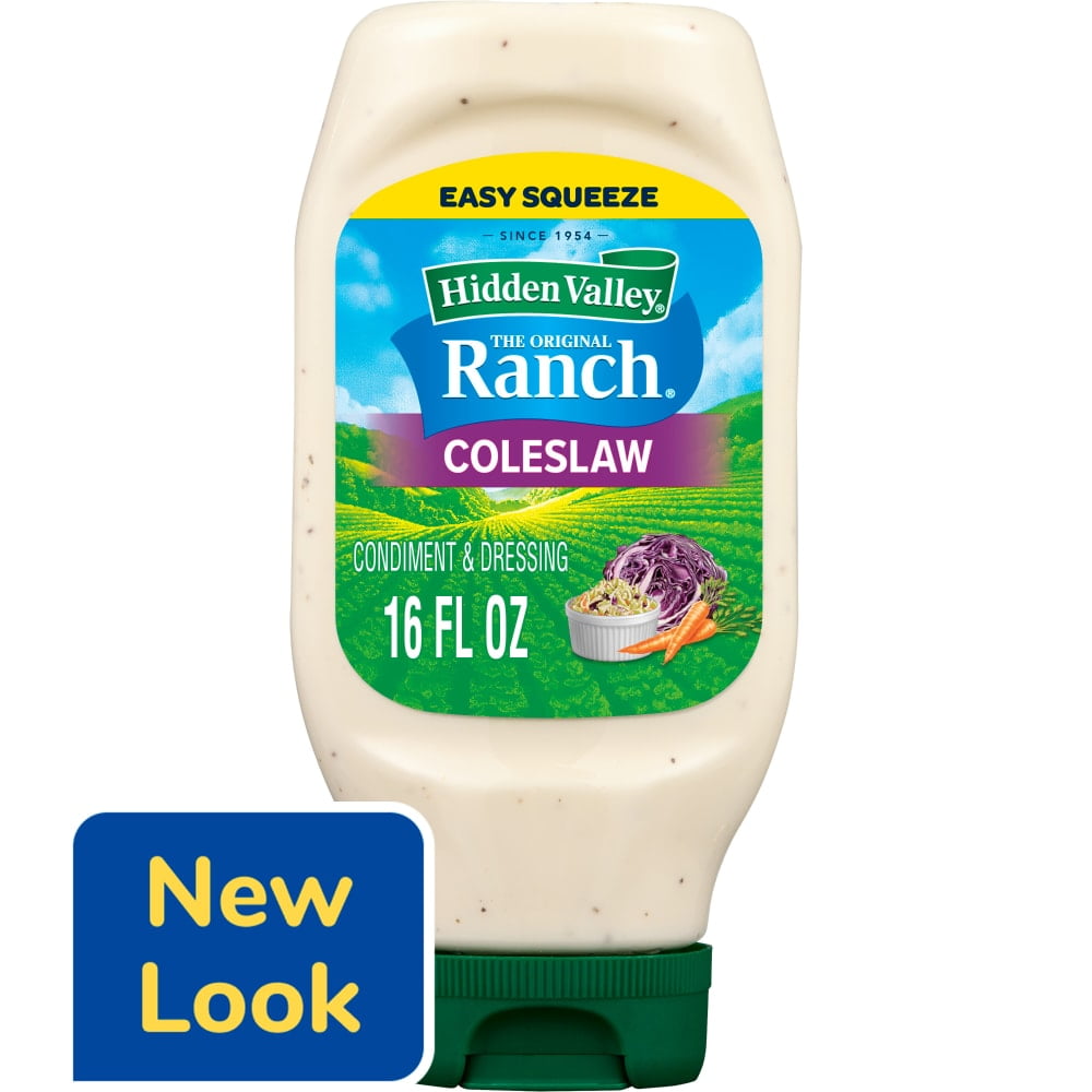 Hidden Valley Coleslaw Ranch Condiment and Dressing - 16 fl oz - Pack of 2