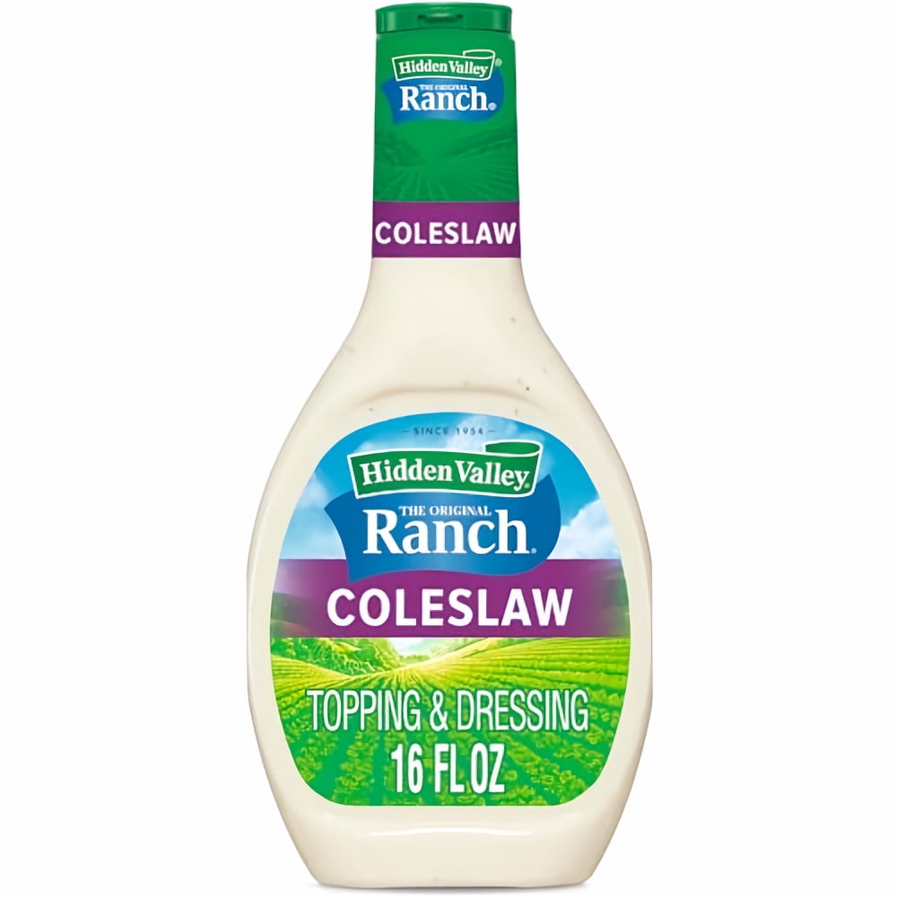 Hidden Valley Coleslaw Salad Dressing 16 oz (Pack of 8)