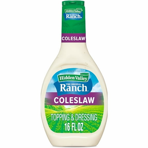 Hidden Valley Coleslaw Salad Dressing 16 oz (Pack of 8)