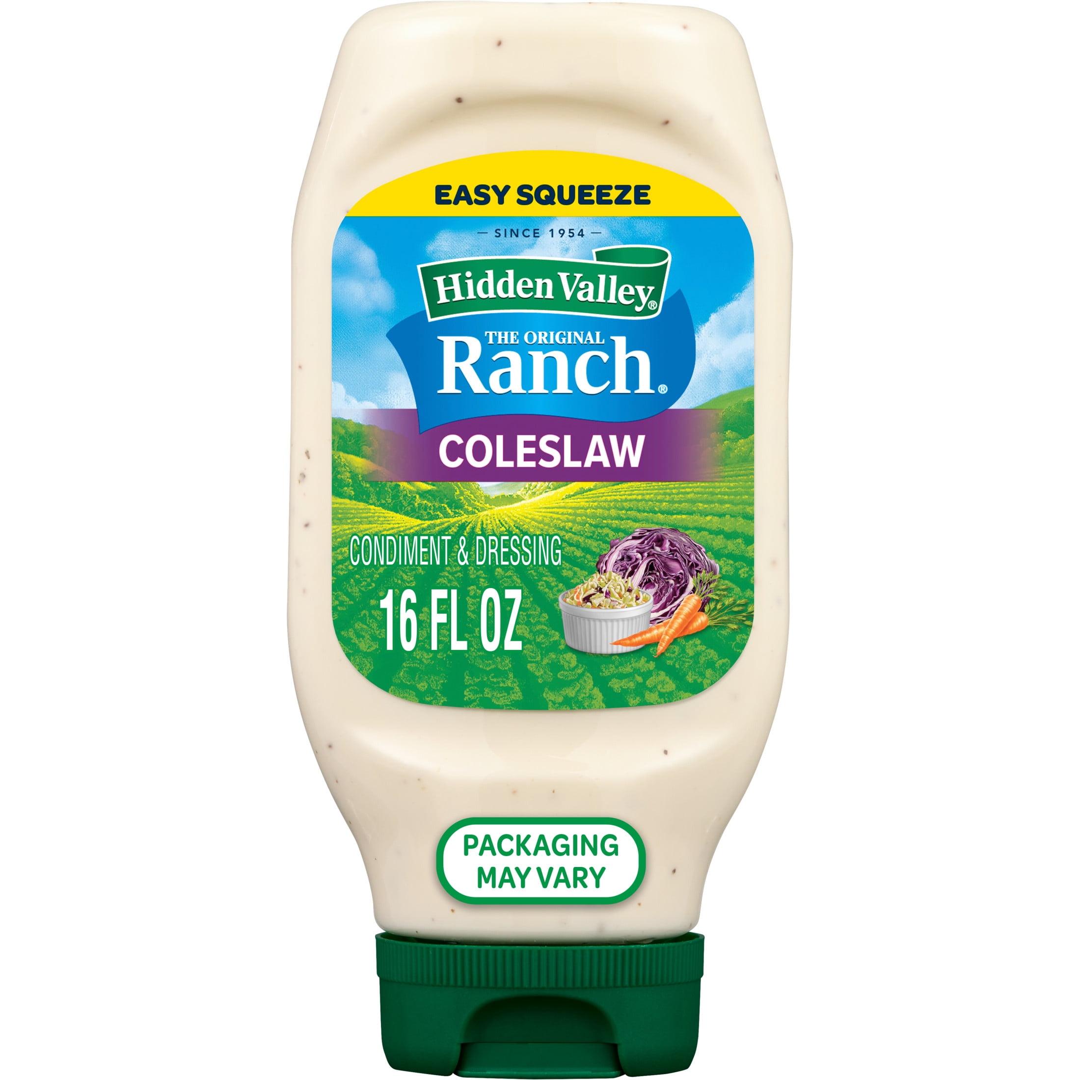 Hidden Valley Coleslaw Salad Dressing and Topping, 16 Ounce Bottle