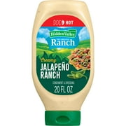 Hidden Valley Creamy Jalapeño Ranch Condiment and Dressing, 20 Fluid Ounce Bottle