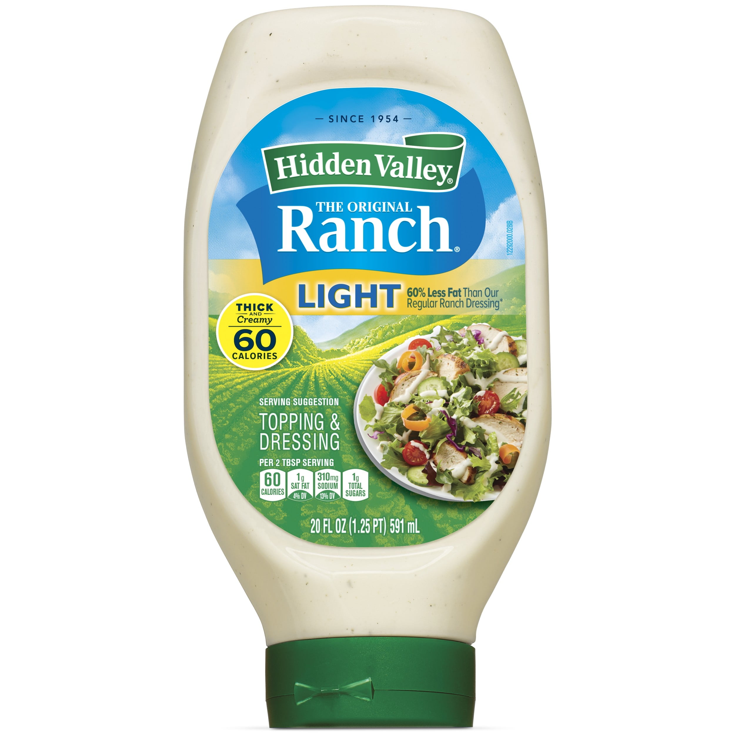 Hidden Valley Ranch Shaker Bottle Cup Plastic Pour Spout Salad Dressin – At  Grandma's Table