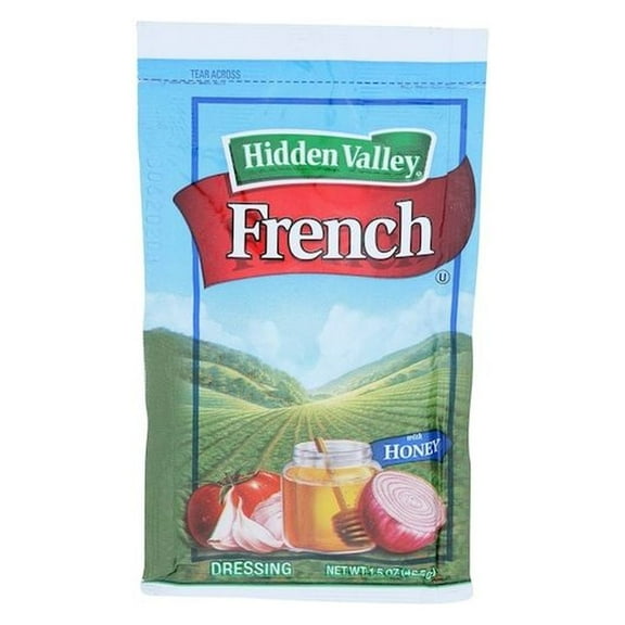 Hidden Valley French Dressing, 1.5 Ounce -- 84 per Case.
