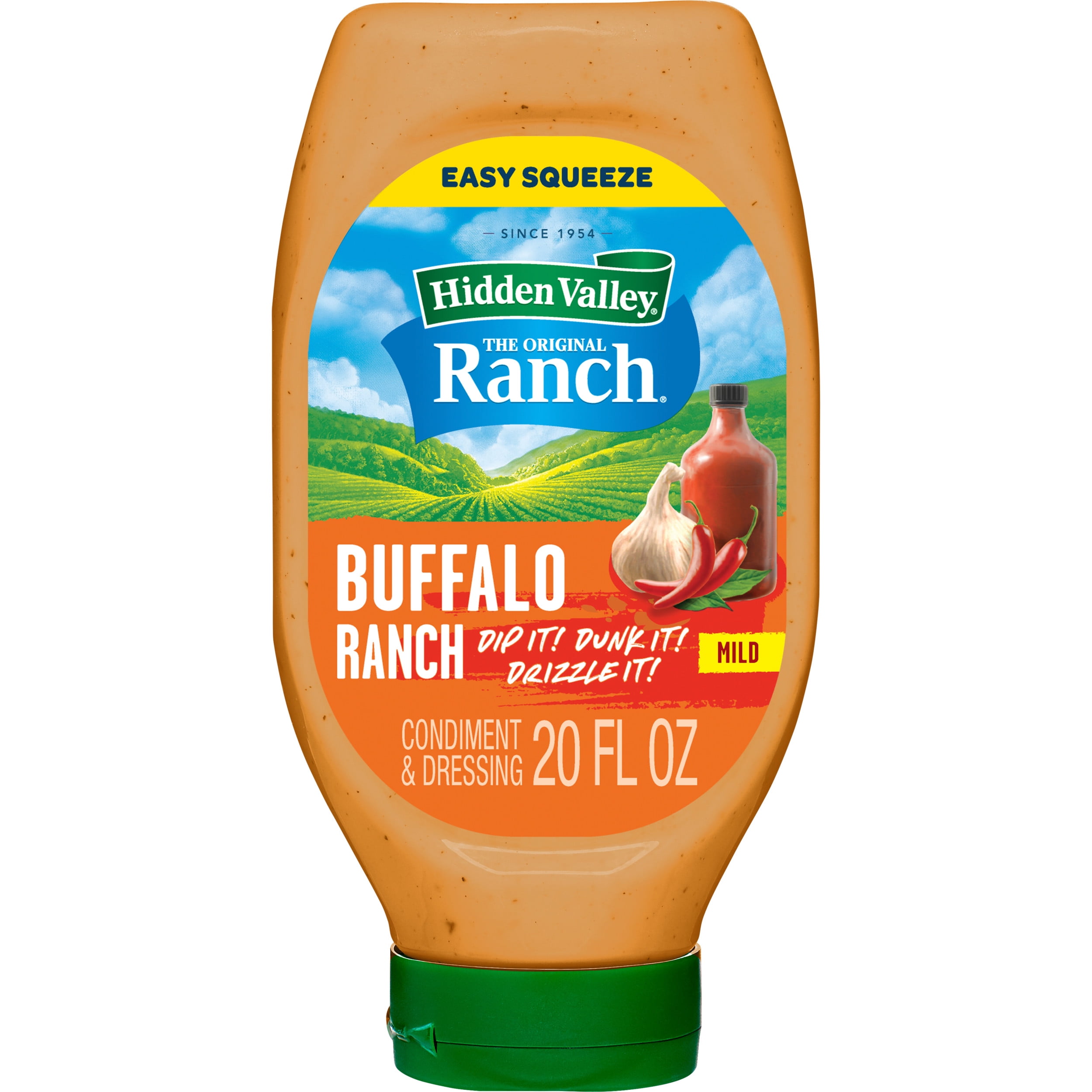 Hidden Valley Gluten Free Buffalo Ranch Dipping Sauce, Topping and