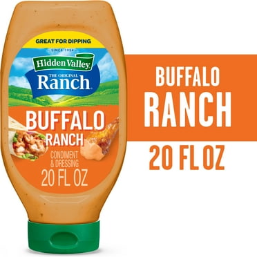 Hidden Valley Gluten Free Buffalo Ranch Dipping Sauce, Topping and Dressing, 20 fl oz