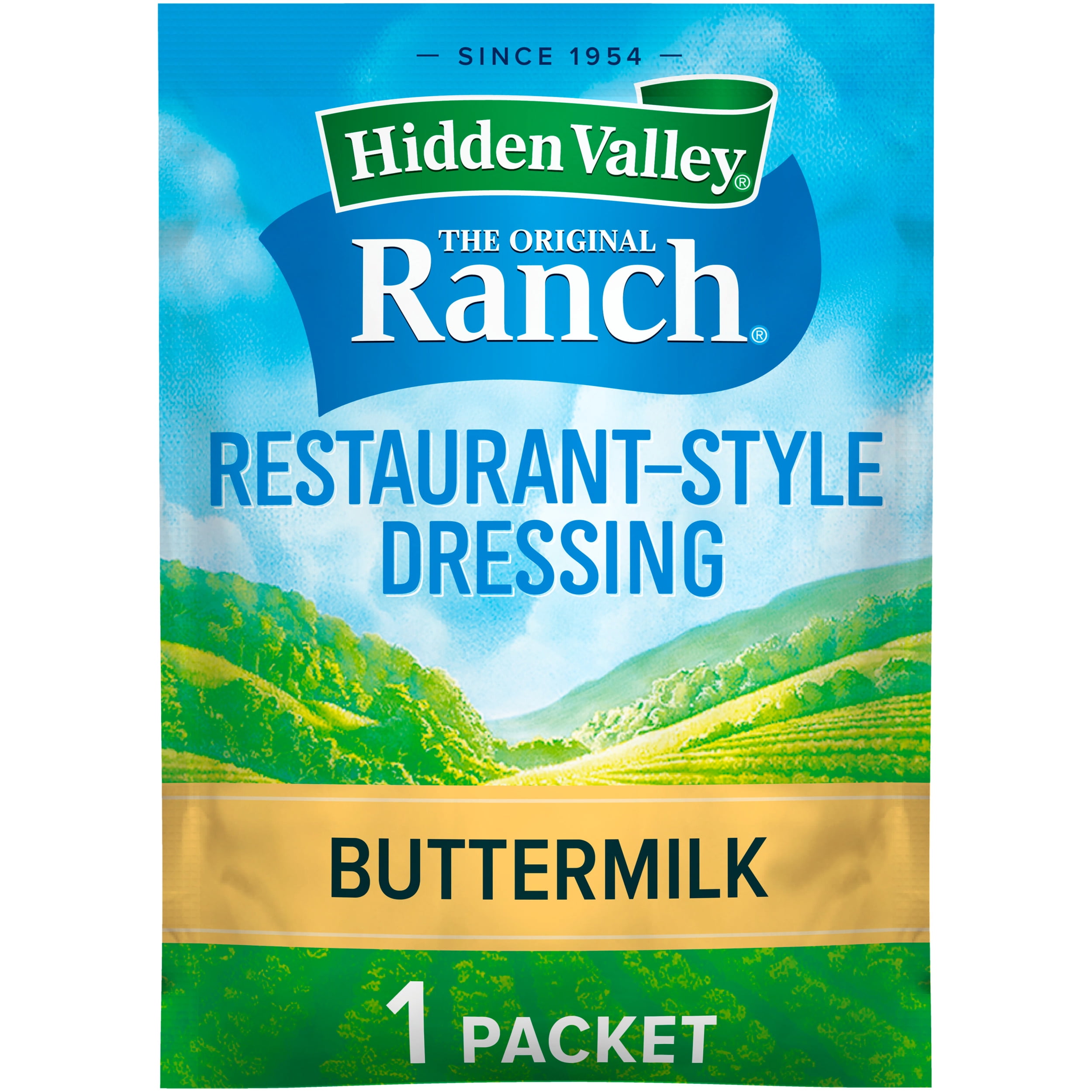Hidden Valley Gluten Free Buttermilk Ranch Salad Dressing and Seasoning