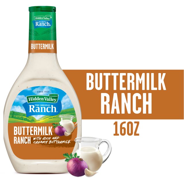 Hidden Valley Gluten Free Buttermilk Ranch Salad Dressing and Topping