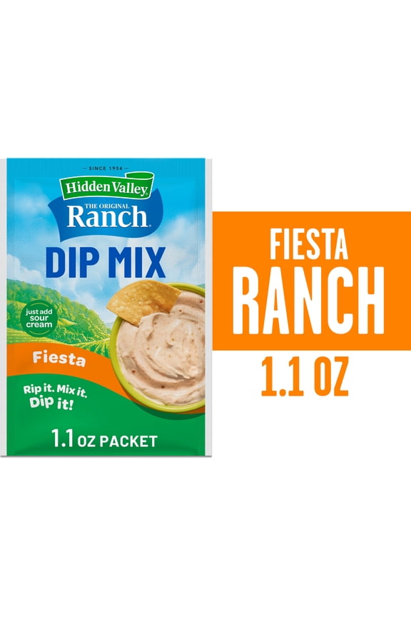 Fiesta Ranch Dip Mix, 1 oz Packet