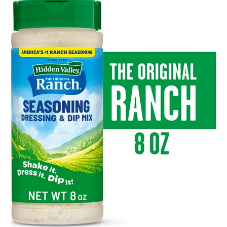 Hidden Valley Gluten Free, Keto-Friendly Original Ranch Salad Dressing & Seasoning Mix, 8 oz