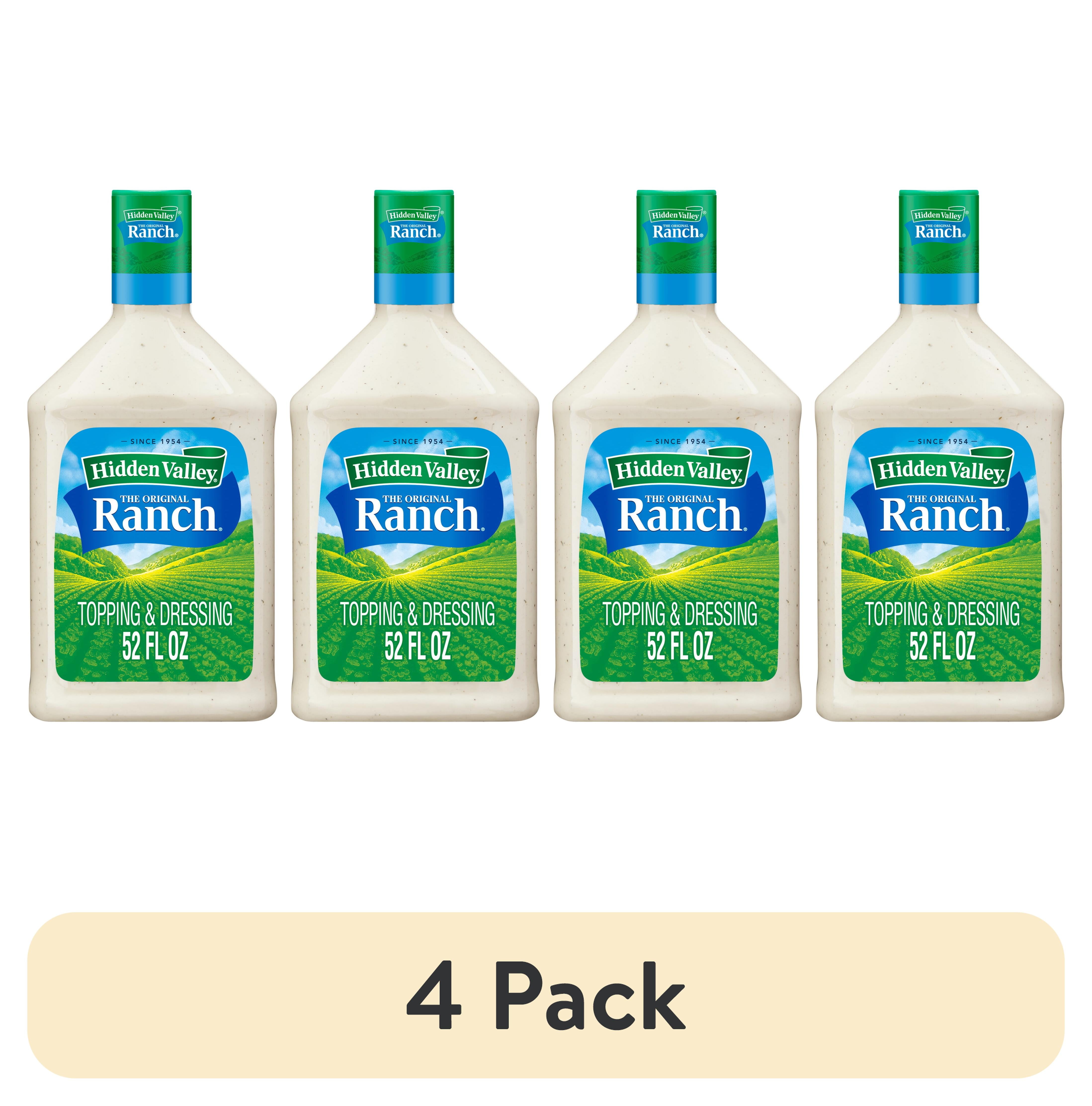 (4 pack) Hidden Valley Gluten Free KetoFriendly Original Ranch Salad