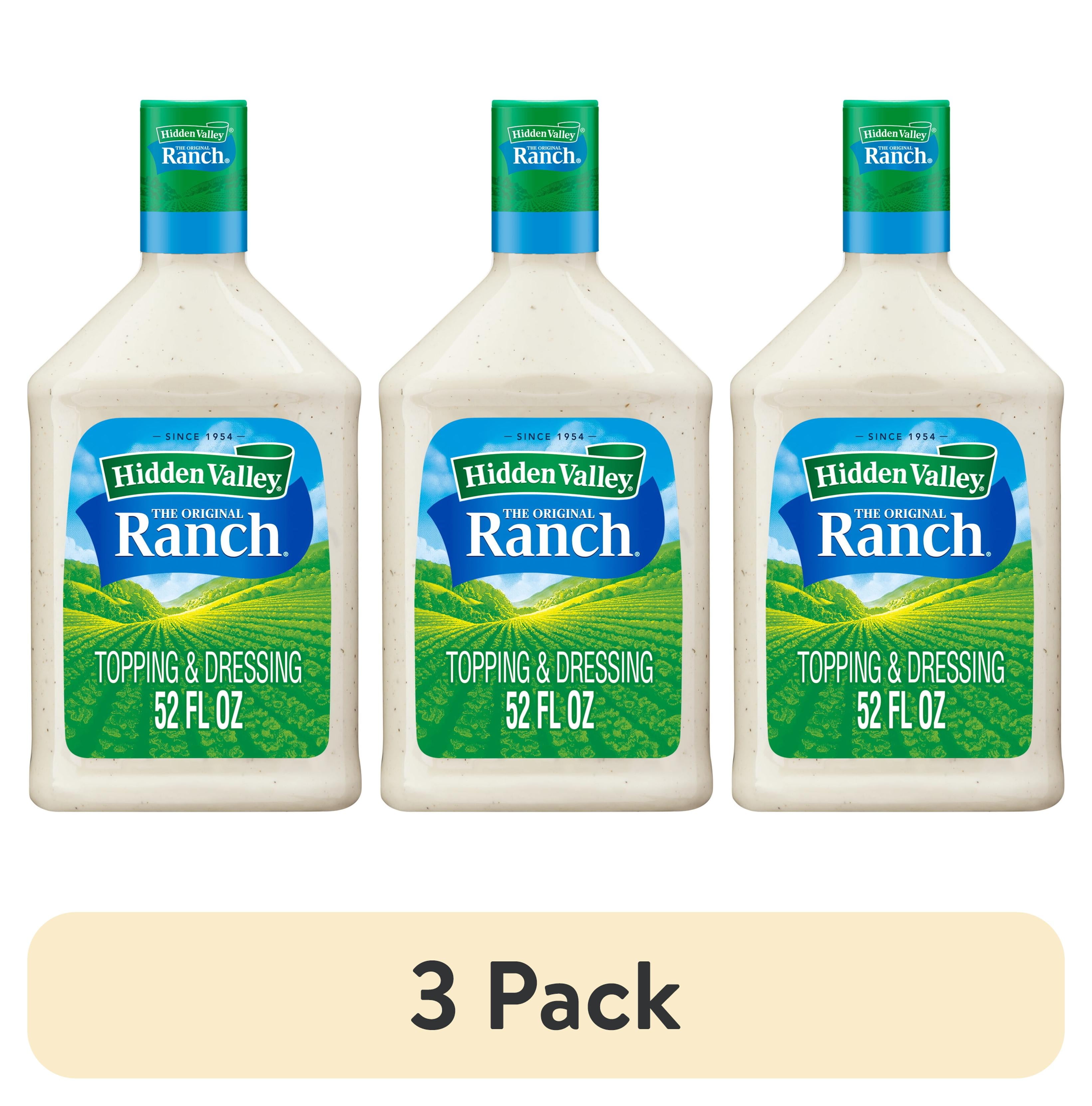 (3 pack) Hidden Valley Gluten Free Keto-Friendly Original Ranch Salad ...