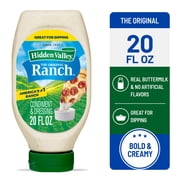 Hidden Valley Original Ranch Salad Dressing & Condiment, 20 fl oz Squeeze Bottle
