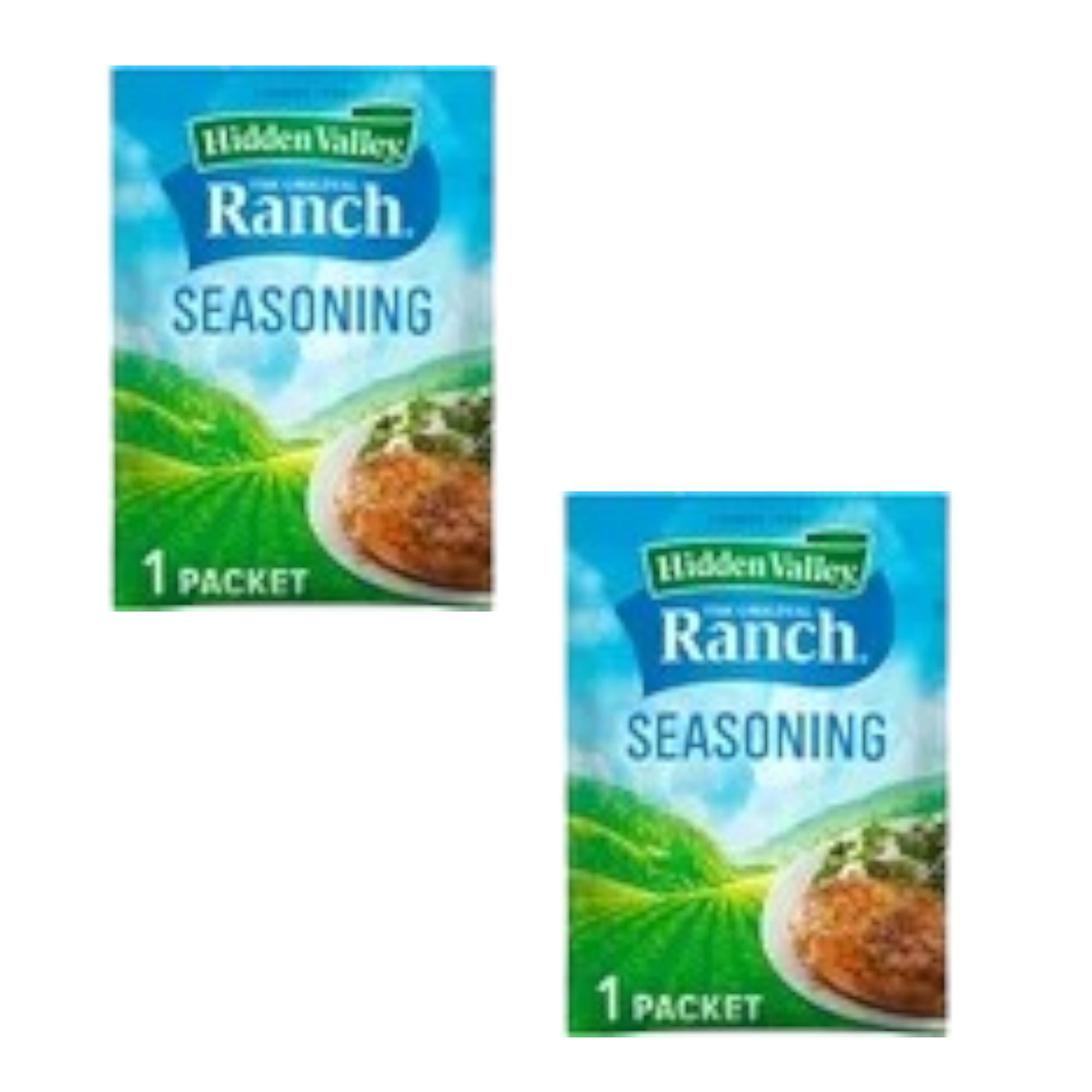 Hidden Valley Gluten Free Original Ranch Salad Dressing and Seasoning Mix,  2 Pack, 1 oz - Walmart.com