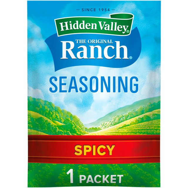 Hidden Valley Gluten Free Spicy Ranch Salad Dressing and Seasoning Mix