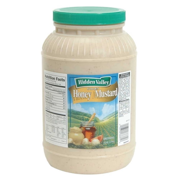 Hidden Valley Golden Honey Mustard Dressing Bulk, 1 Gal - Case of 4