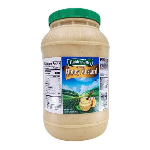Hidden Valley Golden Honey Mustard Dressing | Kosher | 128 oz.