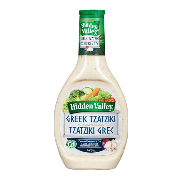 Hidden Valley Greek TzatZiki Sauce - Dressing & Dip 473ml USA