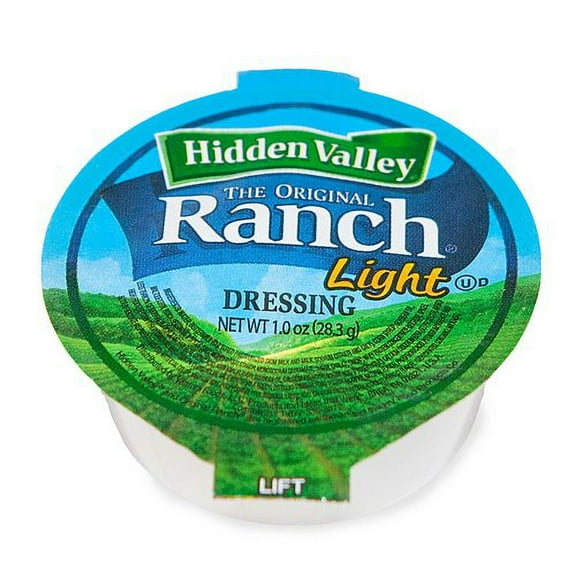 Hidden Valley Light Original Ranch Dressing, 12 Count