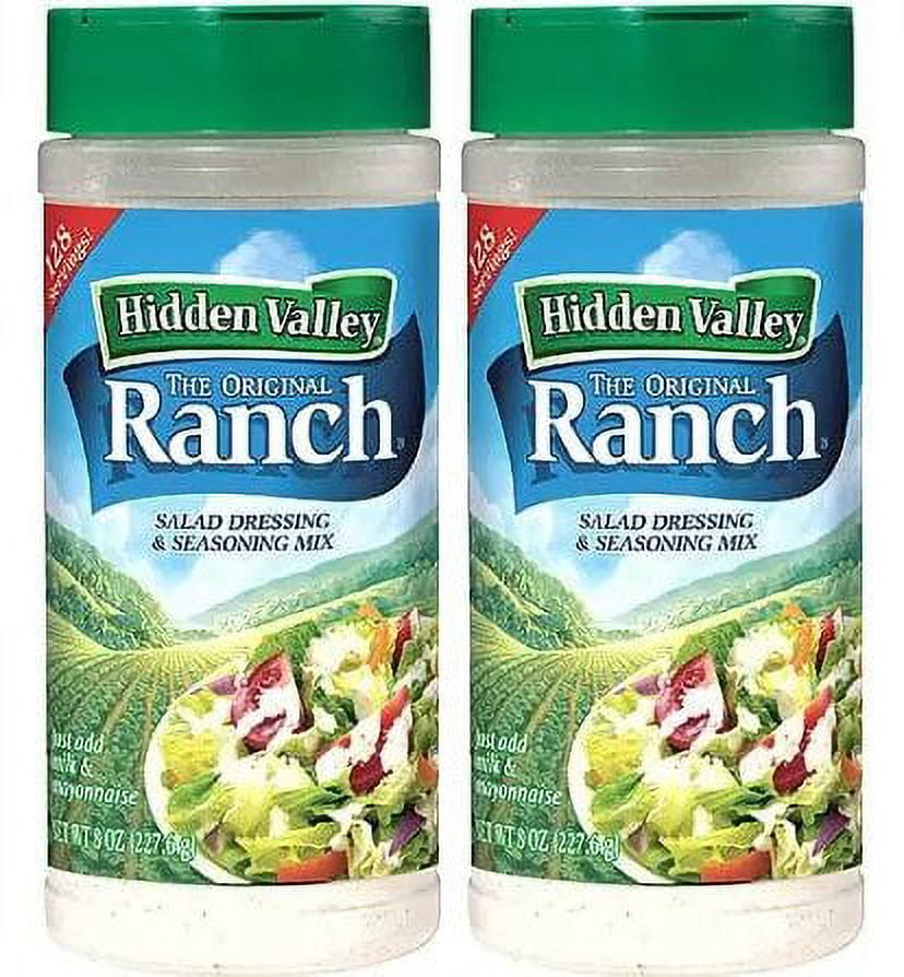 Hidden Valley Original Ranch DC20 Seasoning and Salad Dressing Mix, Two ...