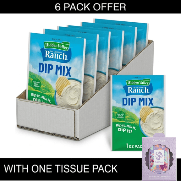 Hidden Valley Original Ranch Dip Mix, 1 oz