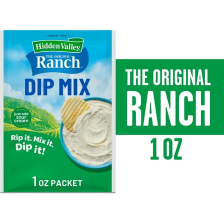 Hidden Valley Original Ranch Dips Mix, Gluten Free - 1 Packet