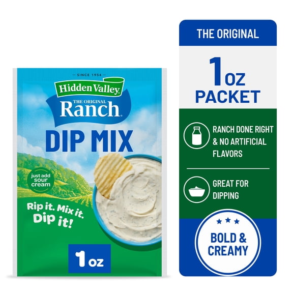 Hidden Valley Original Ranch Dip Mix, 1 oz Packet