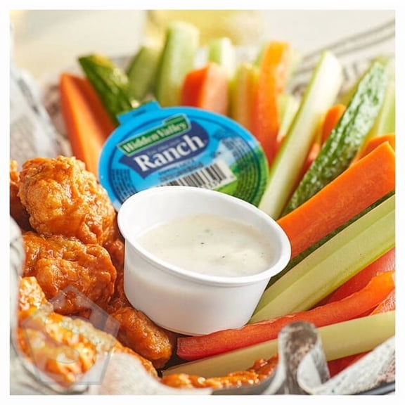 Hidden Valley Original Ranch Dressing Cup 1.25 oz. - 96/Case